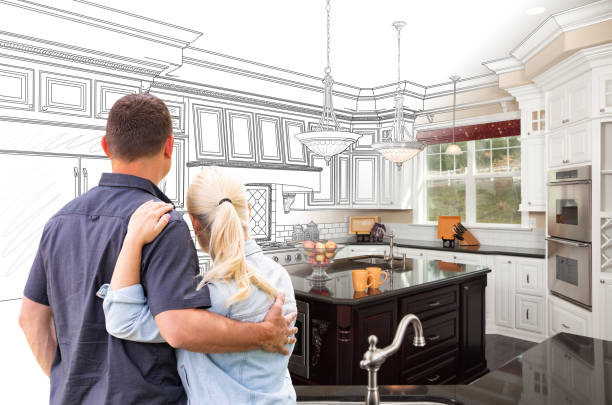 Professional Kitchen Remodeling technician working in Silverdale, PA
